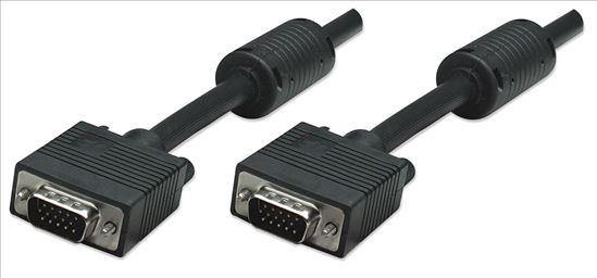Manhattan SVGA 1.8m VGA cable 70.9" (1.8 m) VGA (D-Sub) Black1