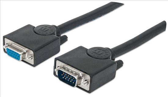 Manhattan 313612 VGA cable 590.6" (15 m) VGA (D-Sub) Black1