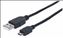 Manhattan Hi-Speed USB Device Cable USB cable 19.7" (0.5 m) USB 2.0 USB A Micro-USB B Black1