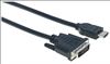 Manhattan 372510 video cable adapter 118.1" (3 m) HDMI Type A (Standard) DVI-D Black2