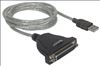 Manhattan 336581 printer cable 70.9" (1.8 m) Black, Silver5