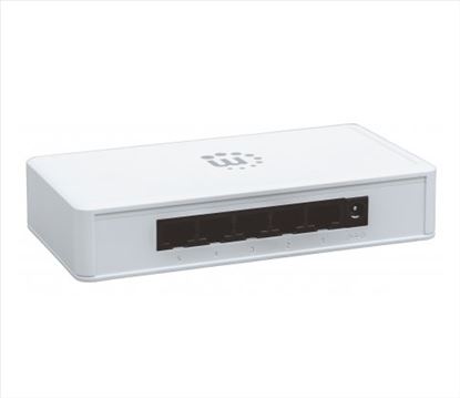 Manhattan 560696 network switch Unmanaged L2 Gigabit Ethernet (10/100/1000) White1