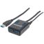 Manhattan 162302 interface hub USB 3.2 Gen 1 (3.1 Gen 1) Type-A 5000 Mbit/s Black1