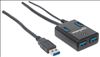 Manhattan 162302 interface hub USB 3.2 Gen 1 (3.1 Gen 1) Type-A 5000 Mbit/s Black2