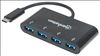 Manhattan 162746 interface hub USB 3.2 Gen 1 (3.1 Gen 1) Type-C 5000 Mbit/s Black1