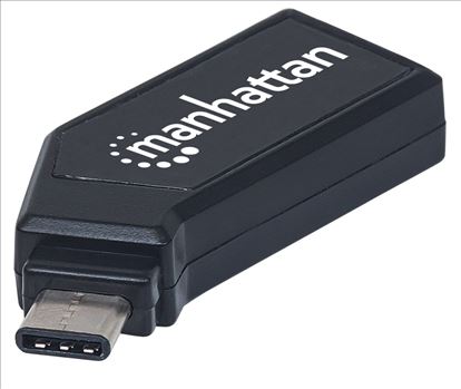 Manhattan 102001 card reader USB 2.0 Type-C Black1