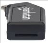Manhattan 102001 card reader USB 2.0 Type-C Black3