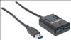 Manhattan 162296 interface hub USB 3.2 Gen 1 (3.1 Gen 1) Type-A 5000 Mbit/s Black2