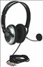 Manhattan 175555 headphones/headset Wired Head-band Calls/Music Black2