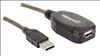 Manhattan 151573 USB cable 393.7" (10 m) USB 2.0 USB A Black2