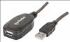 Manhattan 40m USB cable 787.4" (20 m) USB 2.0 USB A Black1