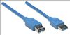 Manhattan 322447 USB cable 118.1" (3 m) USB 3.2 Gen 1 (3.1 Gen 1) USB A Blue2