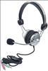 Manhattan 175517 headphones/headset Wired Head-band Calls/Music Gray1