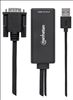 Manhattan 152426 video cable adapter USB Type-A + VGA (D-Sub) HDMI Black4