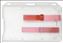 Brady People ID 1840-6400 business card holder Polycarbonate Red, Transparent1