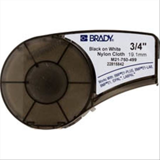 Brady 110895 Black, White Self-adhesive printer label1