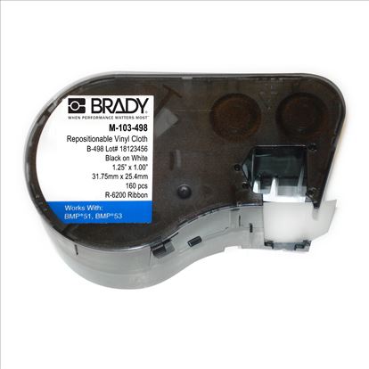 Brady M-103-498 printer label White Self-adhesive printer label1