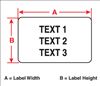 Brady 18413 White Self-adhesive printer label2