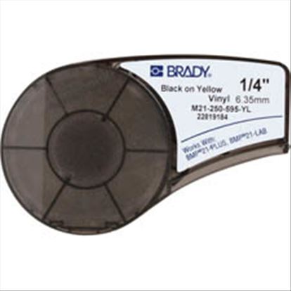 Brady 139745 Black, Yellow Self-adhesive printer label1