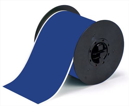 Brady 141991 label-making tape Blue on white1