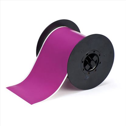 Brady 142019 label-making tape Purple on white1
