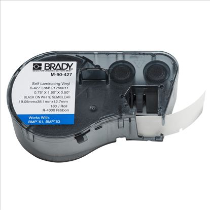 Brady M-90-427 printer label White Self-adhesive printer label1