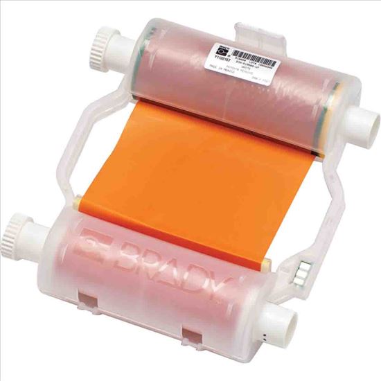 Brady B30-R10000-OR thermal ribbon 2400" (61 m) Orange1