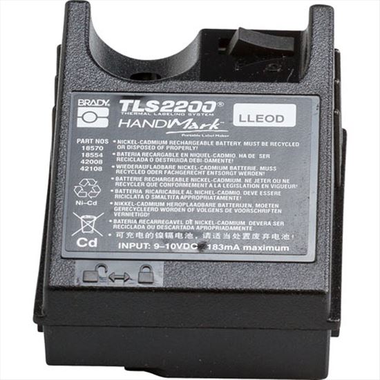 Brady TLS 2200 Battery1