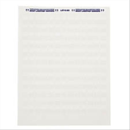 Brady 24570 Translucent, White Self-adhesive printer label1