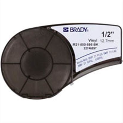 Brady 139742 Black, White Self-adhesive printer label1