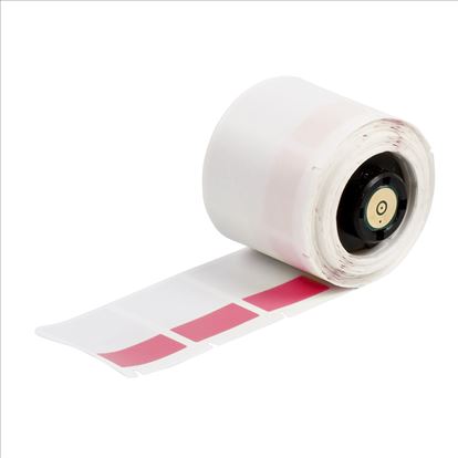 Brady PTL-31-427-RD LABEL SIZE -W X H: 1.00 IN X 1.50 IN (25.40 MM X 38.10 MM)COLOR/FI 1 Red, Translucent Self-adhesive printer label1