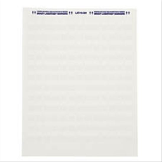 Brady 24566 Translucent, White Self-adhesive printer label1