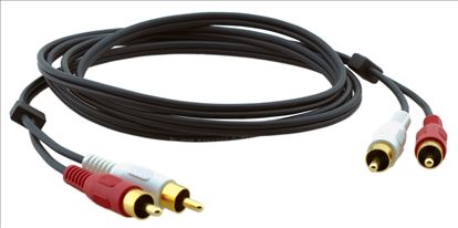 Kramer Electronics C-2RAM/2RAM-3 audio cable 35.4" (0.9 m) 2 x RCA Black1