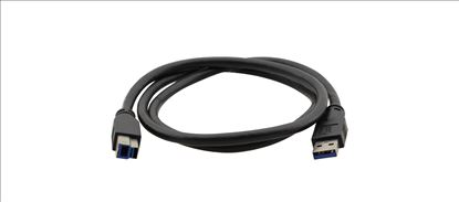 Kramer Electronics 3ft, USB3.0-A - USB3.0-B USB cable 35.4" (0.9 m) USB 3.2 Gen 1 (3.1 Gen 1) USB A USB B Black1