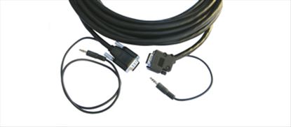 Kramer Electronics HD15/HD15+3.5mm, 10.7m 421.3" (10.7 m) VGA (D-Sub) + 3.5mm Black1