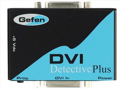 Gefen EXT-DVI-EDIDP cable gender changer Black, Blue1