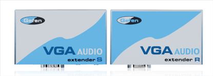 Gefen EXT-VGA-AUDIO-141 cable gender changer HD-15 Blue, Silver1