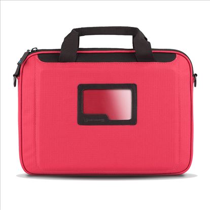 TechProducts360 Vault notebook case 12" Messenger case Red1