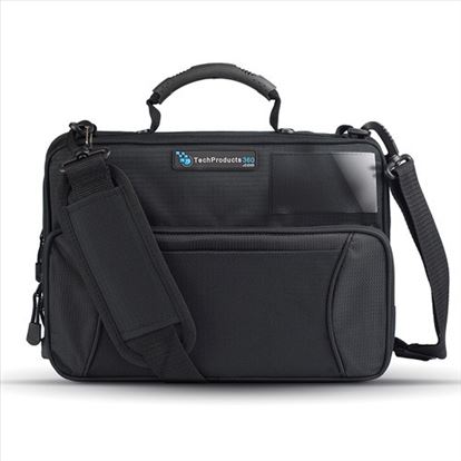 TechProducts360 Work-In notebook case 11" Messenger case Black1