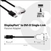 CLUB3D DisplayPort to DVI-D Single Link Adapter Cable3