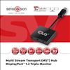 CLUB3D SenseVision MST Hub DisplayPort™ 1.2 Tripple Monitor3