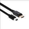 CLUB3D Mini DisplayPort to DisplayPort 1.2 M/M 2m/6.56ft 4K60Hz1