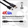 CLUB3D Mini DisplayPort to DisplayPort 1.2 M/M 2m/6.56ft 4K60Hz3