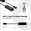 CLUB3D USB Type 3.1 C to Gigabit Ethernet Adapter2