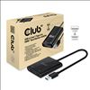 CLUB3D USB A to HDMI™ 2.0 Dual Monitor 4K 60Hz1