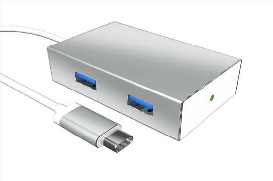 CLUB3D USB 3.0 Type C HUB to 4x USB3.0 High Speed1