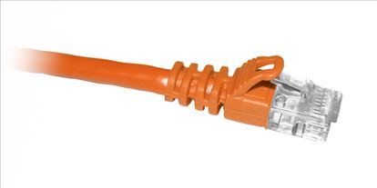 eNet Components Cat5e, 1ft networking cable Orange 12" (0.305 m)1