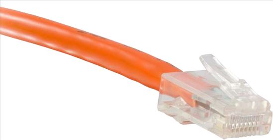 eNet Components Cat5e, 1ft networking cable Orange 12" (0.305 m)1