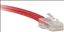eNet Components Cat5e, 1ft networking cable Red 12" (0.305 m)1