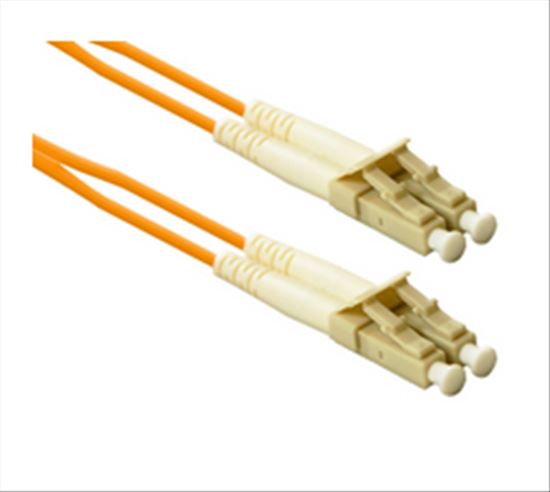 eNet Components 4m LC/LC MM Duplex fiber optic cable 157.5" (4 m) OM1 Orange1